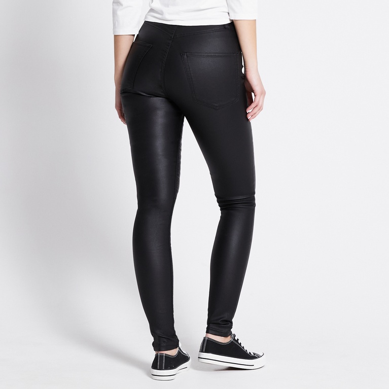 High waist skinny jeans "Snake"